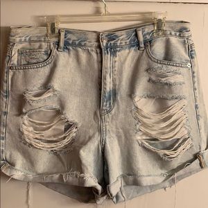 Jean shorts
